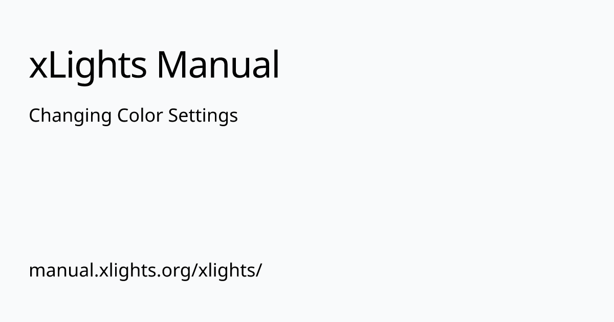manual.xlights.org